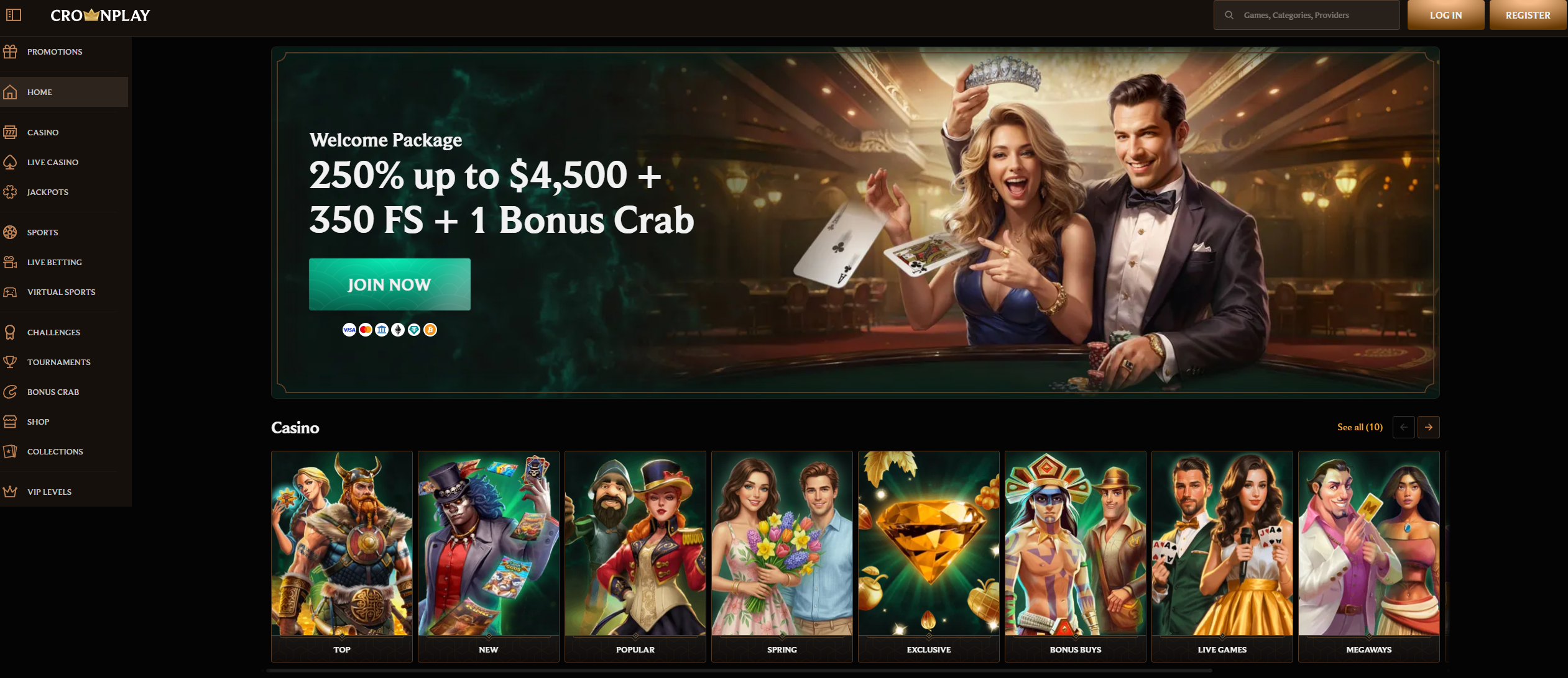 CrownPlay neue Online Casino